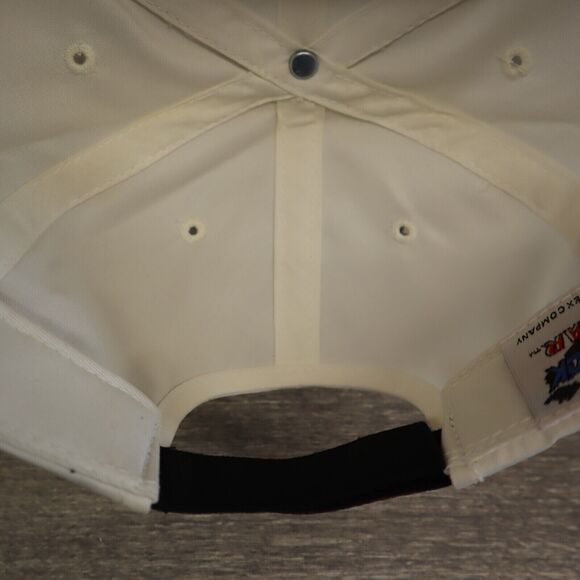 50th Anniversary Nascar Hat 1998 Cap White Black Adult Strapback New W Tags - Picture 10 of 12